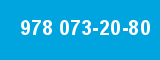 978 073-20-80 978 073-20-80